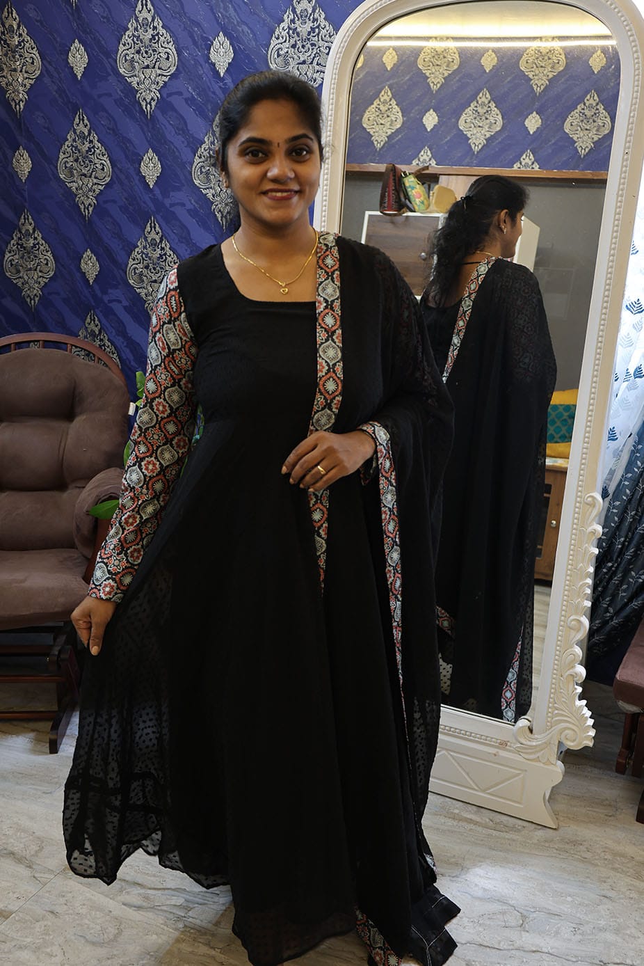 Anarkali Top & Dupatta - Image 3