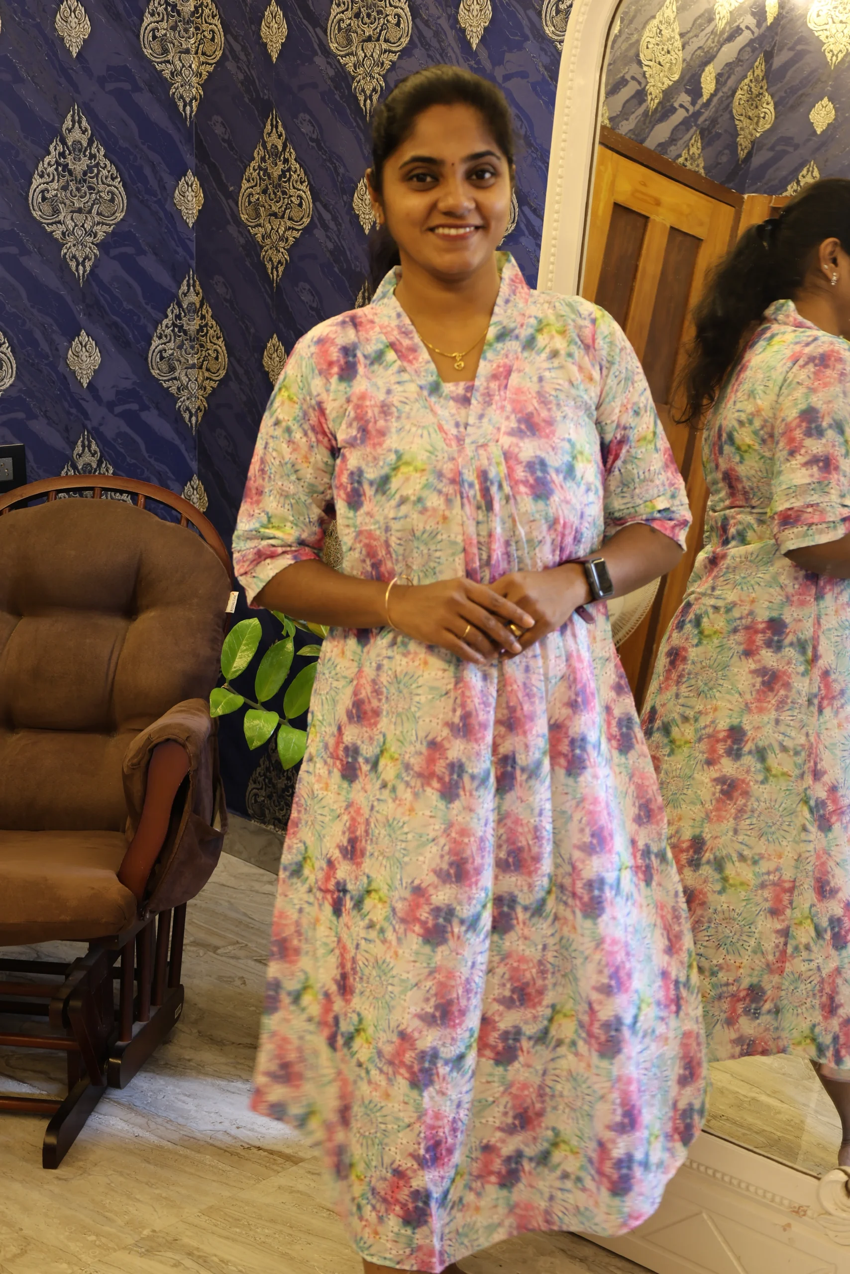 Hakoba Frock Rainbow