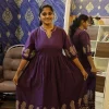 full-leght-cotton-frock-purple